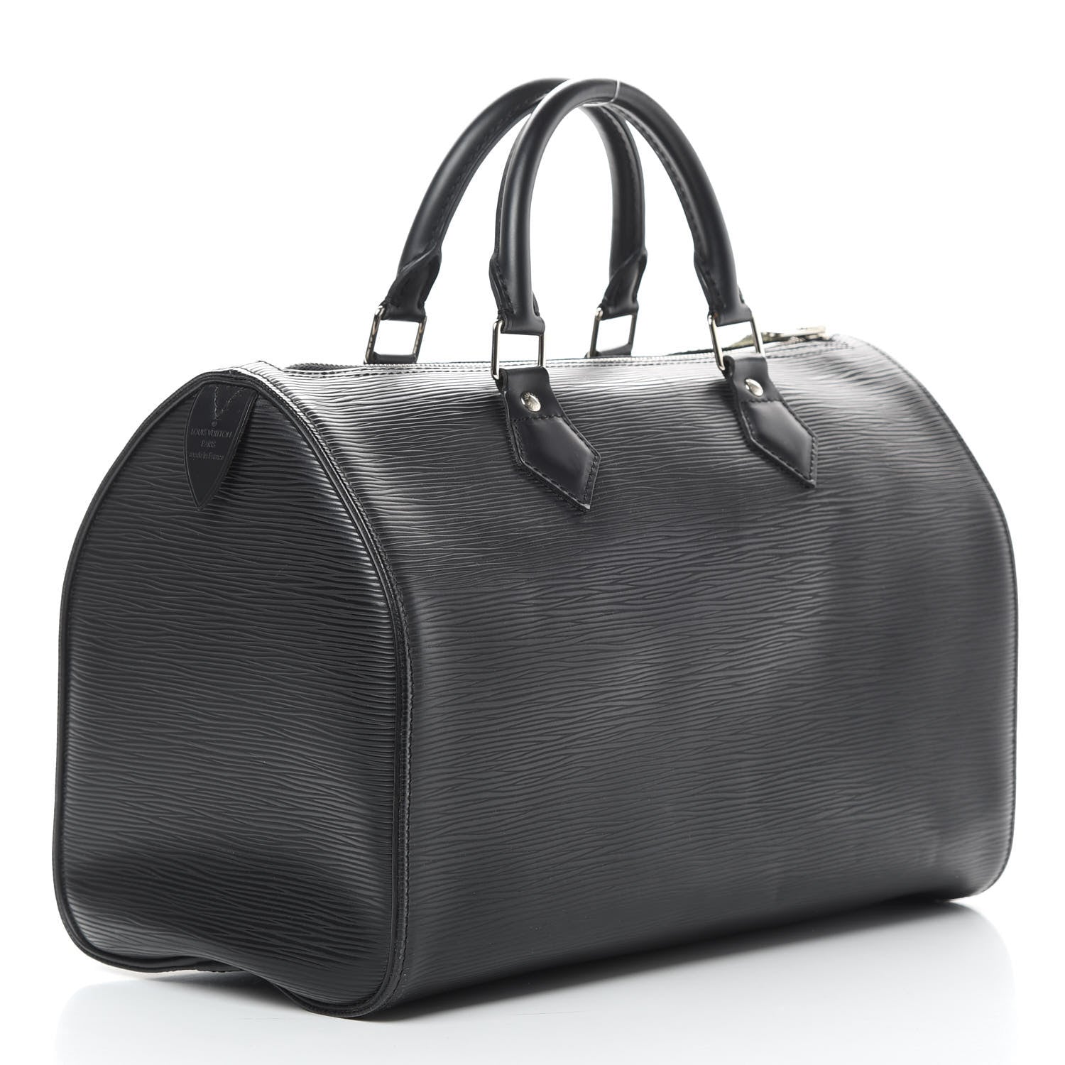 Louis Vuitton Epi Speedy 30 Black 3 of 11