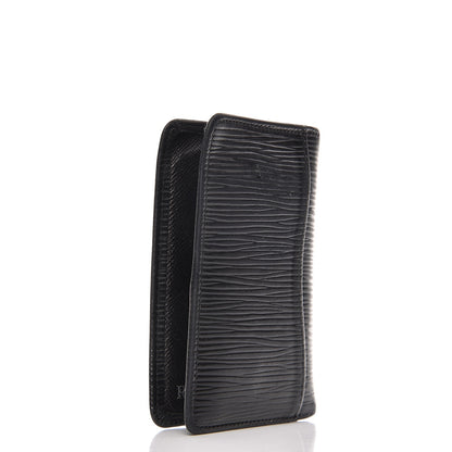 Louis Vuitton Epi Pocket Organizer Black 3 of 8