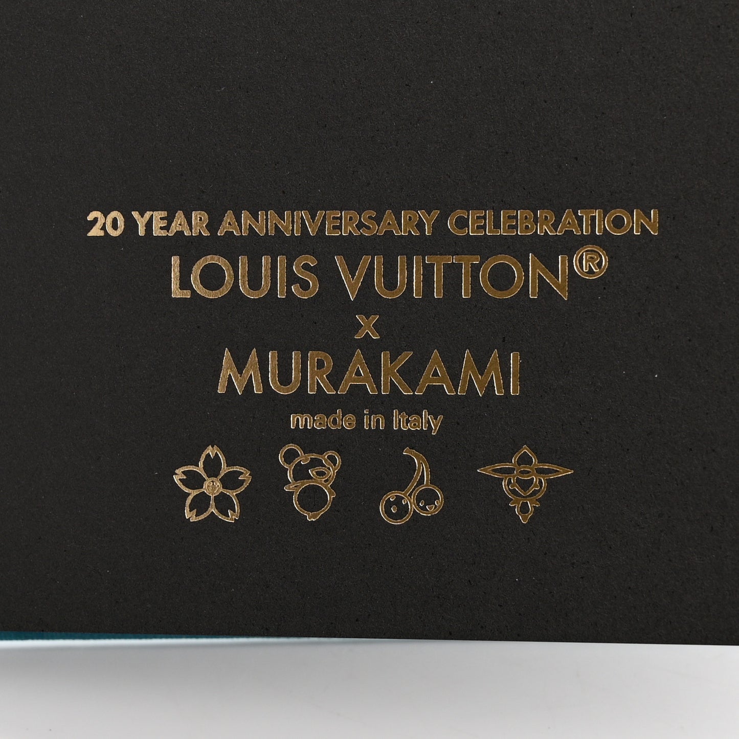 LV x TM Jane Superflat Notebook MM Turquoise