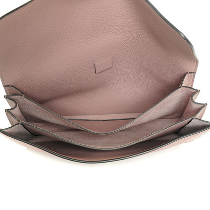 Gucci Soft Pebbled Calfskin Jackie Clutch Pink 5 of 6