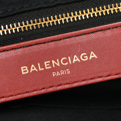 Balenciaga Baby Daim Suede Gold Metallic Edge Hardware City Bois De Rose Fonce 7 of 12