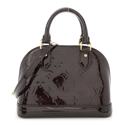 Louis Vuitton Vernis Alma BB Amarante 1 of 11