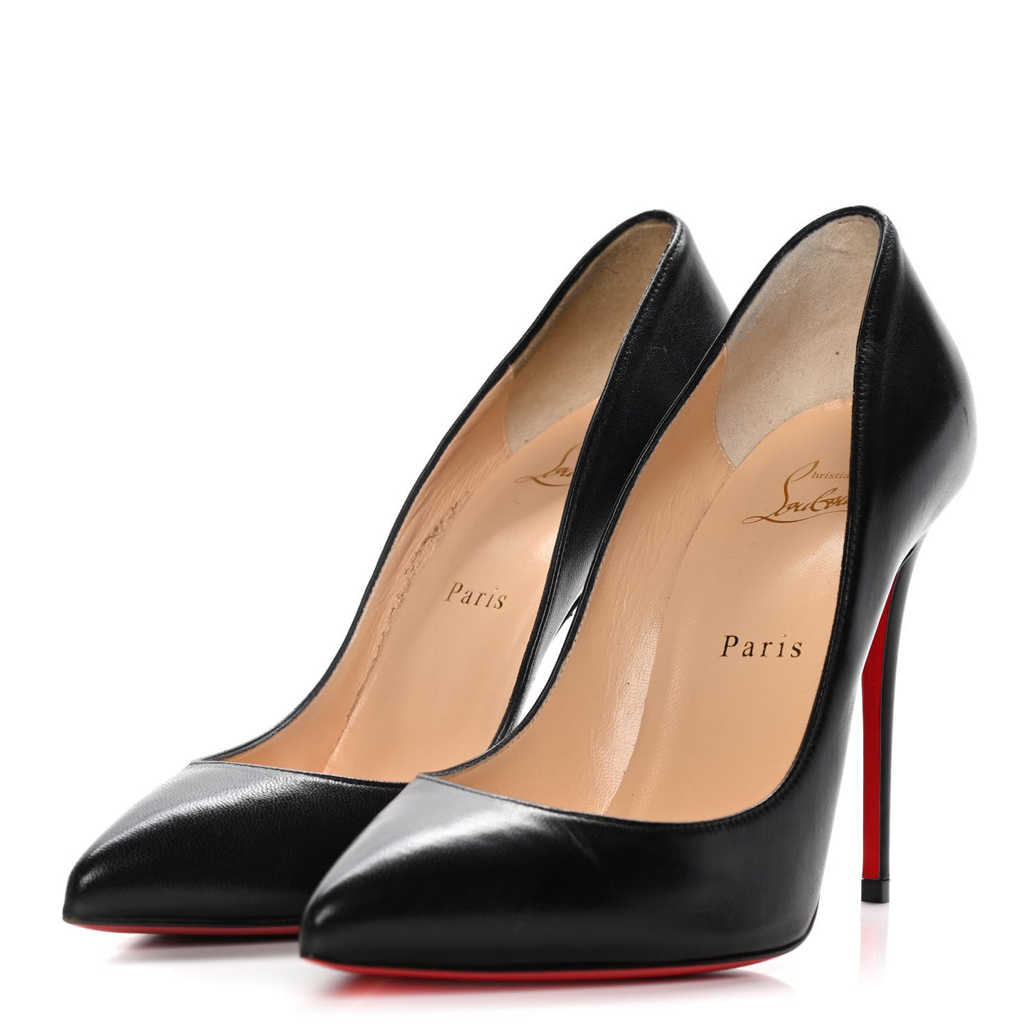 Shiny Nappa Pigalle Follies 100 Pumps 38 Black
