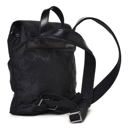 Gucci Nylon Monogram Backpack Black 2 of 4