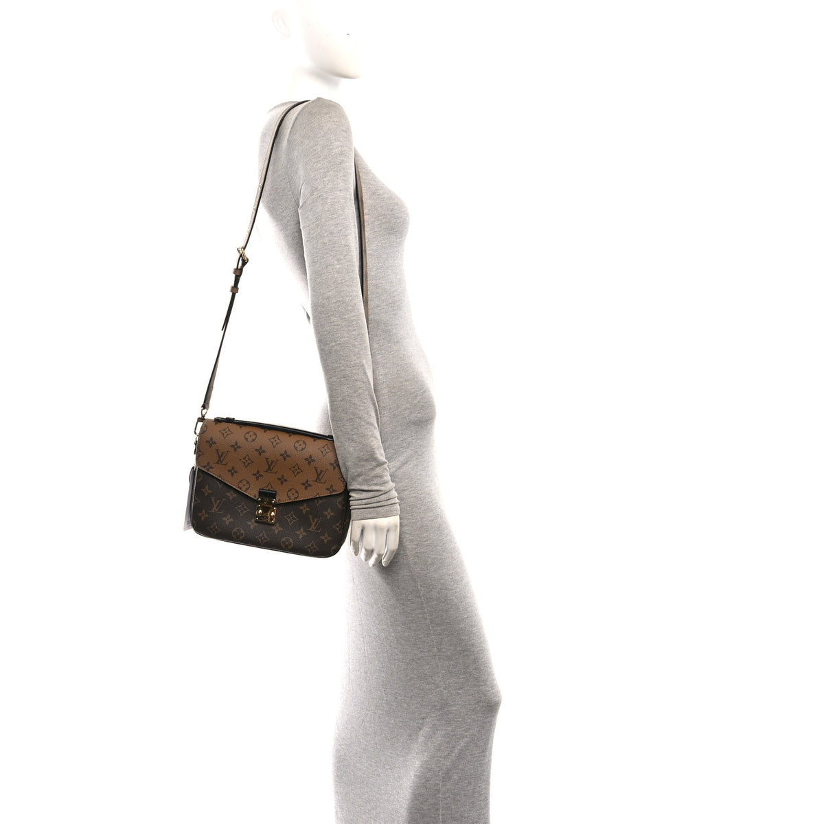 Louis Vuitton Reverse Monogram Pochette Metis 2 of 10