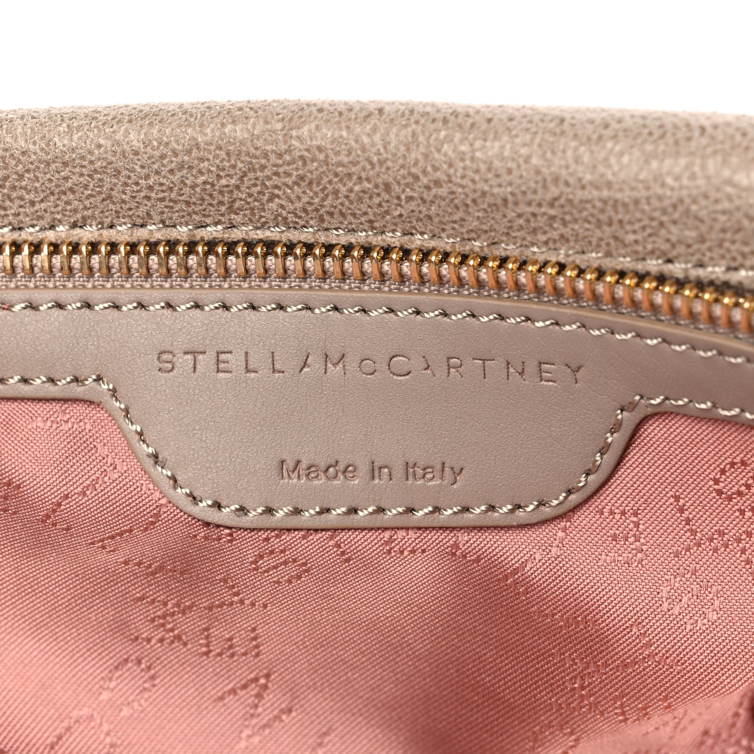 Stella McCartney Shaggy Deer Falabella Fold Over Tote Taupe 6 of 10