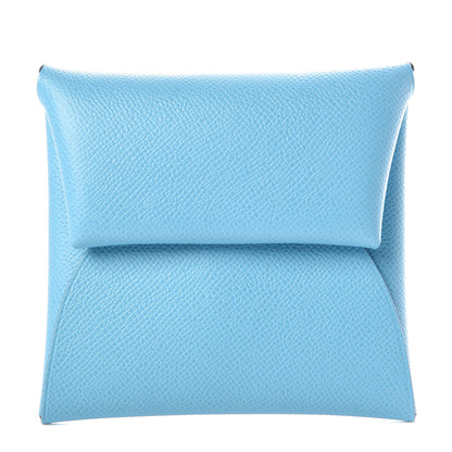 Hermes Epsom Bastia Coin Purse Bleu Du Nord 1 of 8