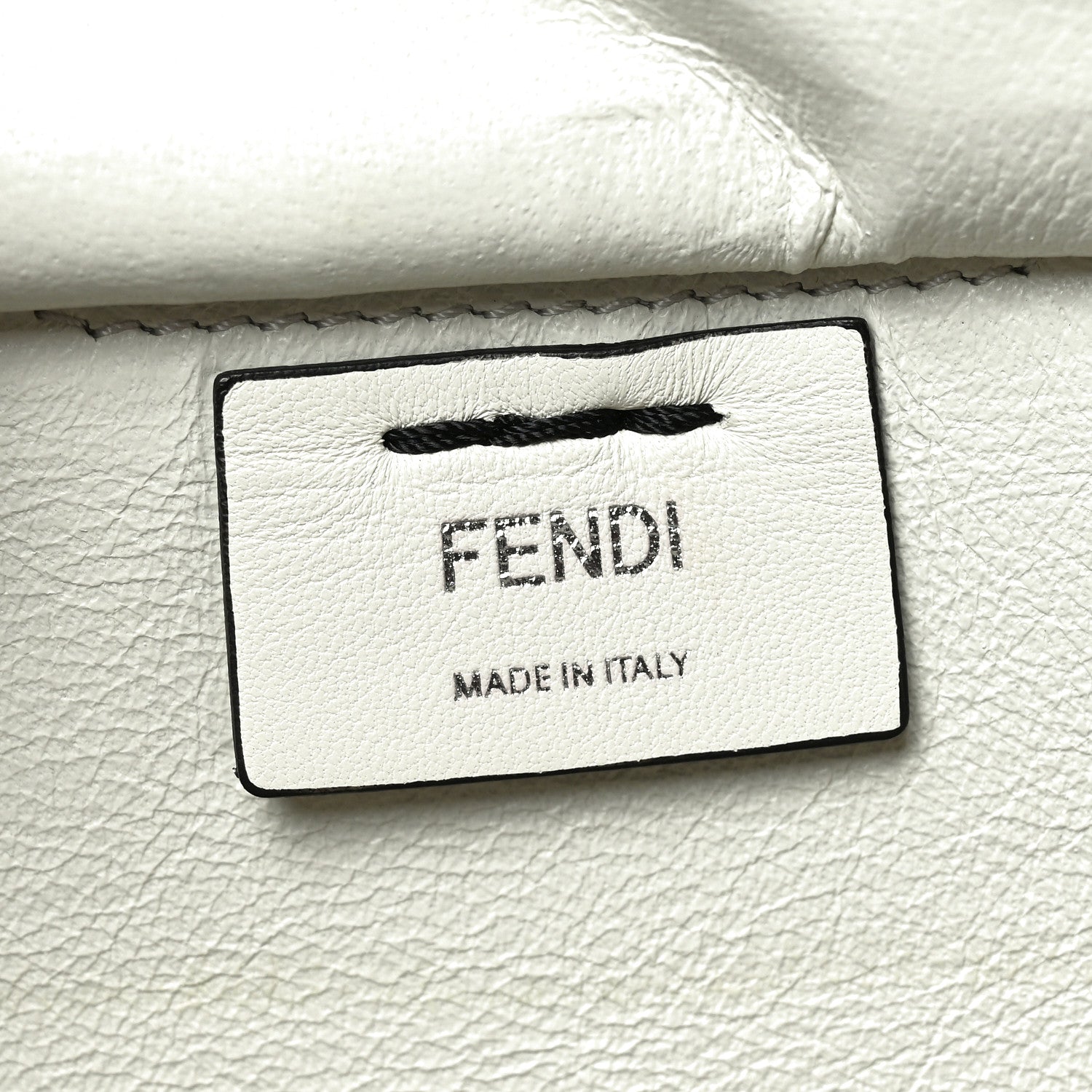 Fendi Vitello Dolce Shiny Nappa Petite 3Jours Tote Black 6 of 10