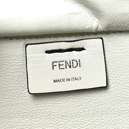 Fendi Vitello Dolce Shiny Nappa Petite 3Jours Tote Black 6 of 10