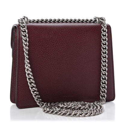 Gucci Dollar Calfskin Crystal Mini Dionysus Shoulder Bag Vintage Bordeaux 3 of 9