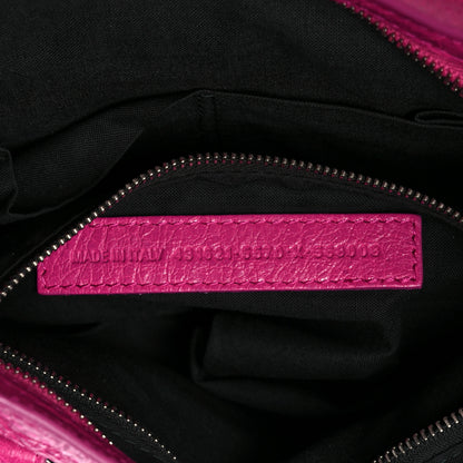 Balenciaga Agneau Classic Silver Hardware S City Rose Magenta 6 of 10
