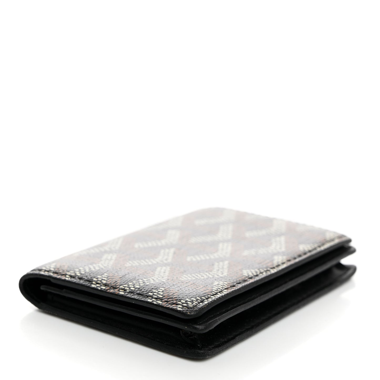 Goyardine Business Card Holder Black