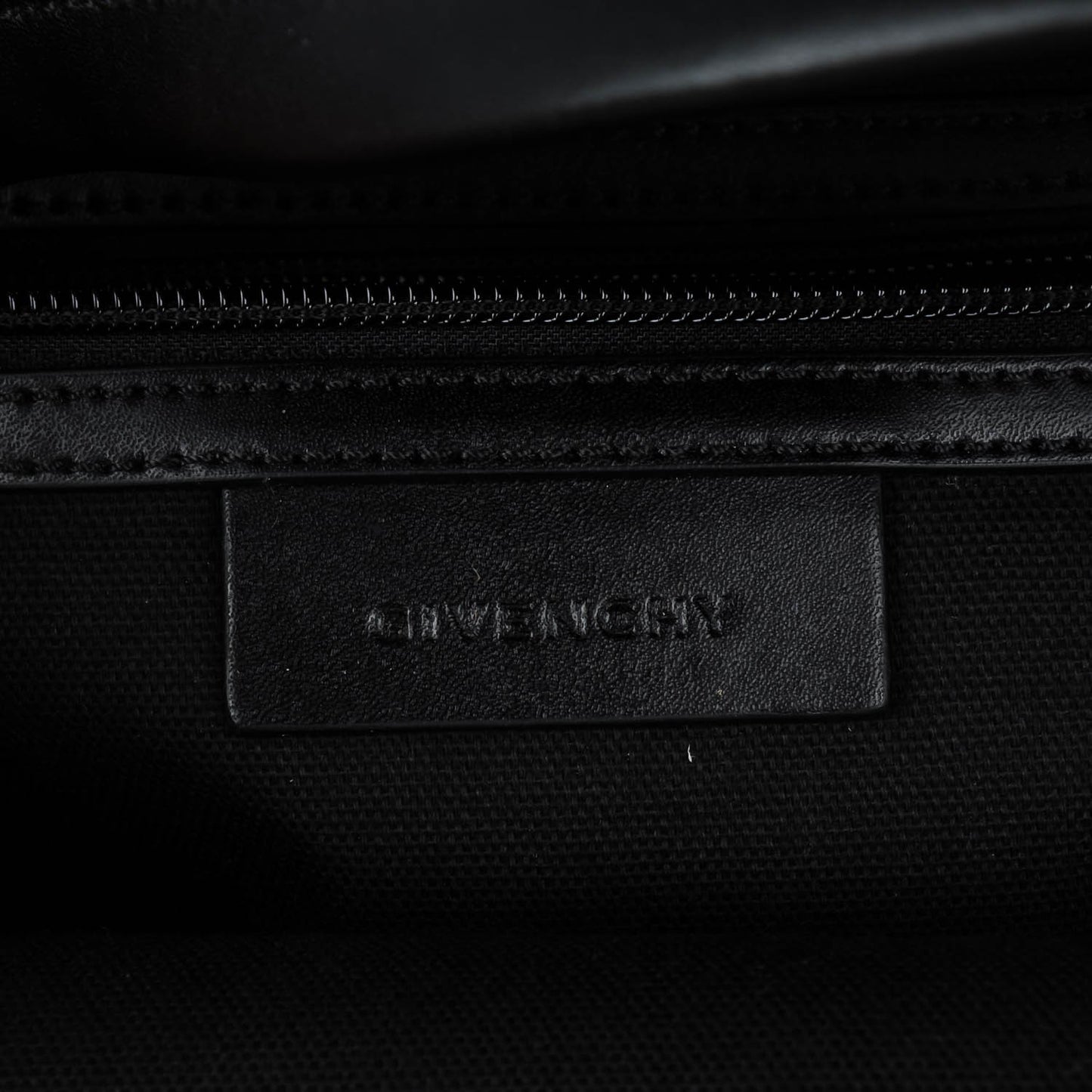 Calfskin Star Mini Backpack Black Red