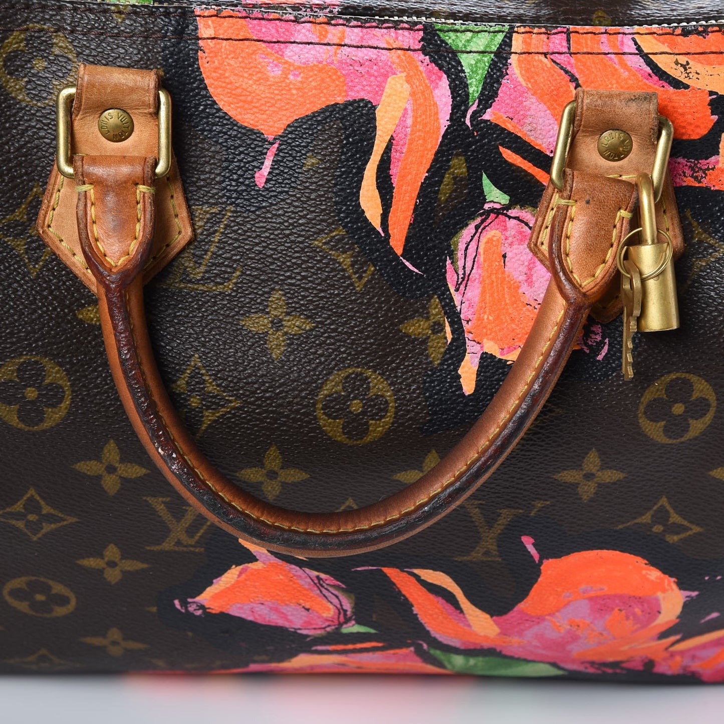 Monogram Roses Speedy 30