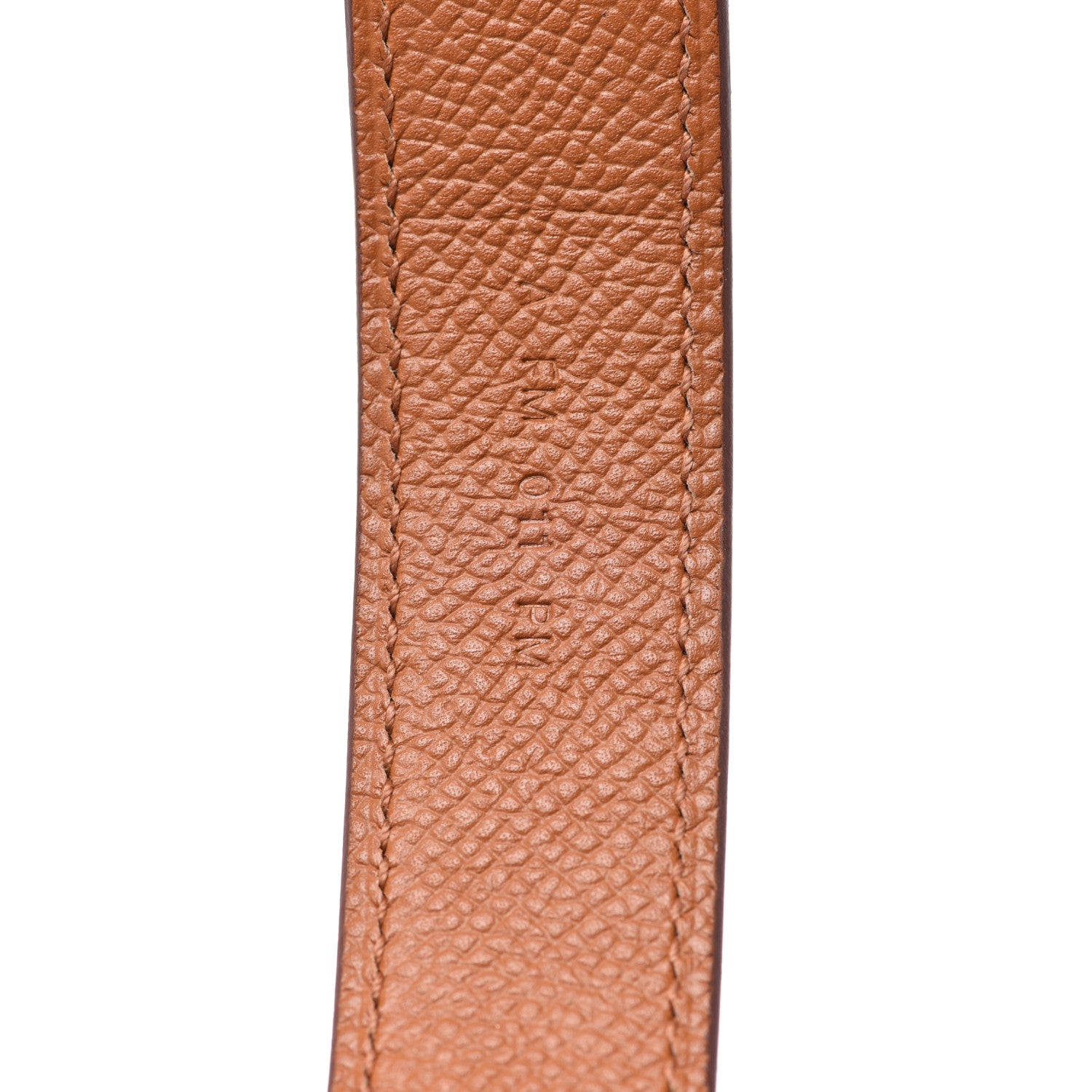 Hermes Epsom 25mm Tressage Shoulder Strap Black Craie Gold 4 of 6
