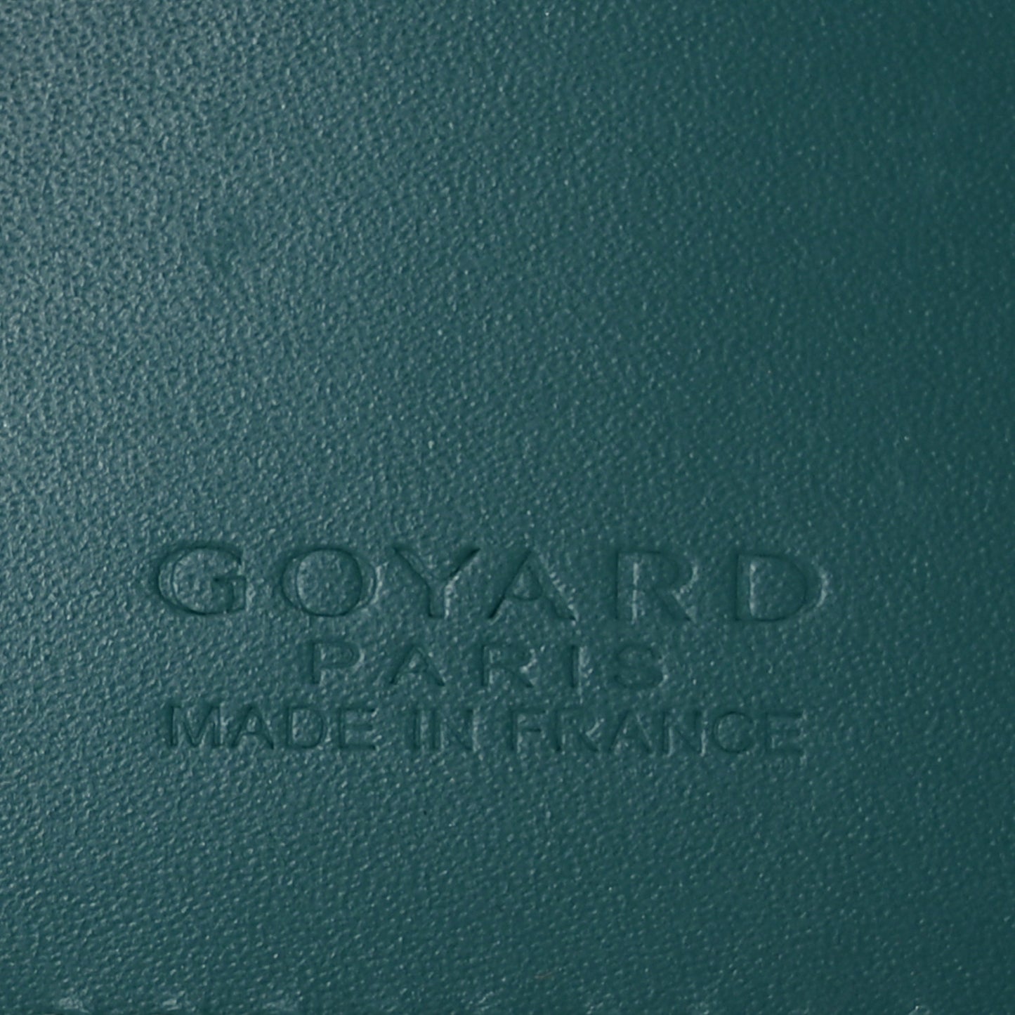 Goyardine Bi-Fold Victoire PM Wallet Green