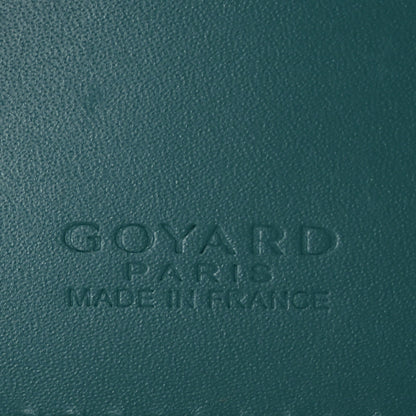 Goyard Goyardine Bi-Fold Victoire PM Wallet Green 6 of 8
