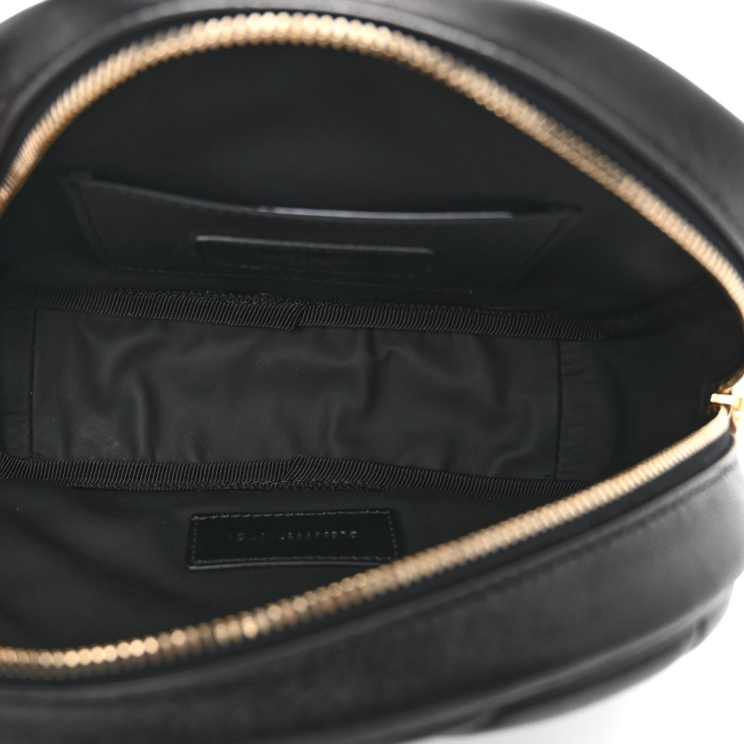 Saint Laurent Lambskin Quilted Lolita Cosmetic Pouch Black 5 of 9