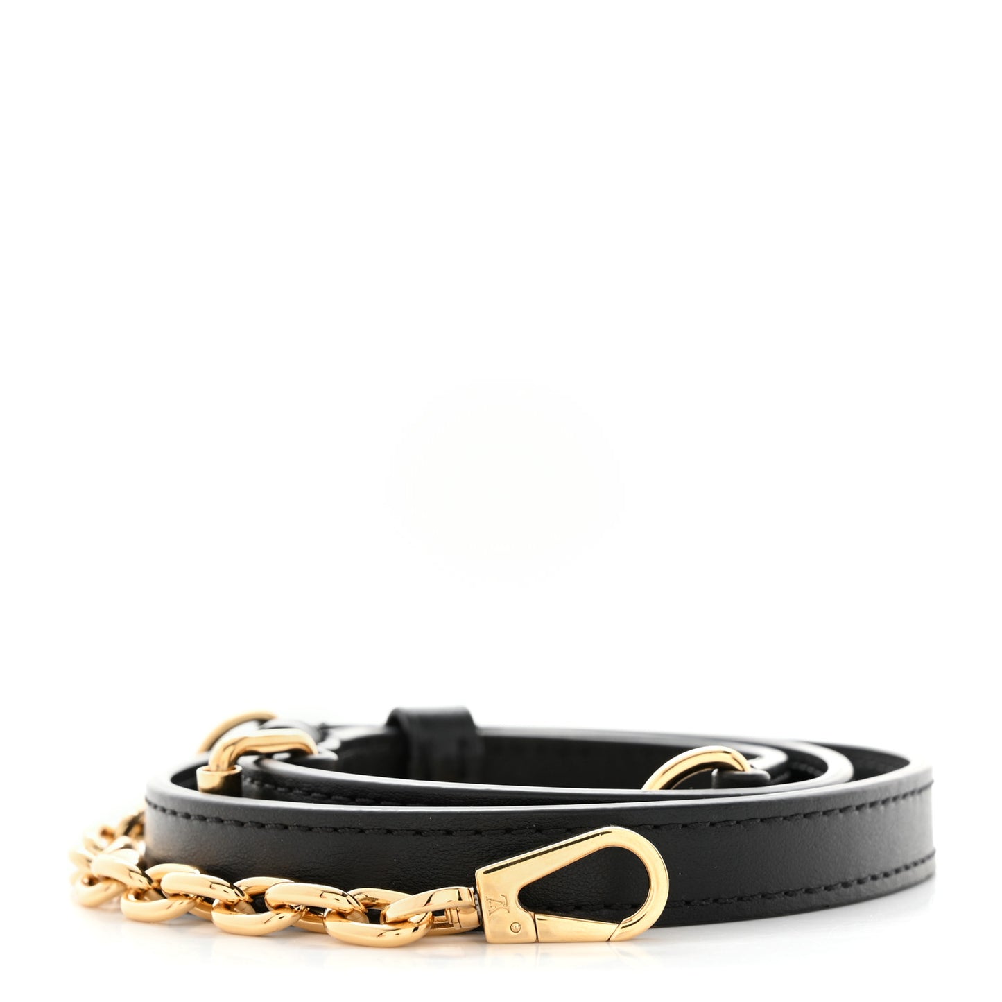 Calfskin Speedy Bandouliere 20 Shoulder Strap Black