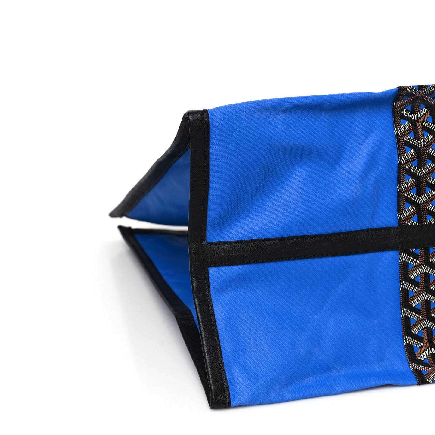 Goyardine Reversible Roseline Black Sky Blue