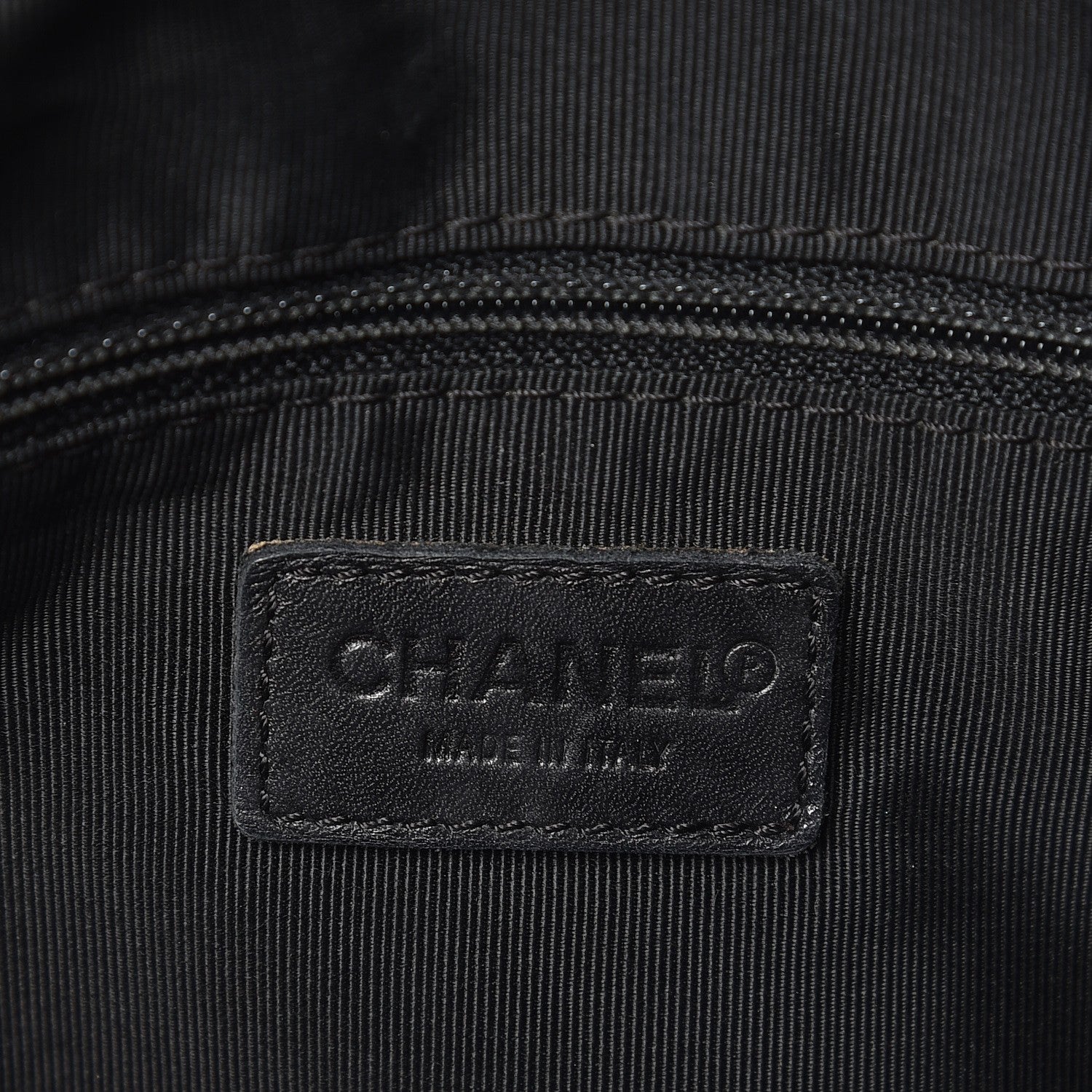Chanel Calfskin Wild Stitch Top Handle Bag Black 6 of 14