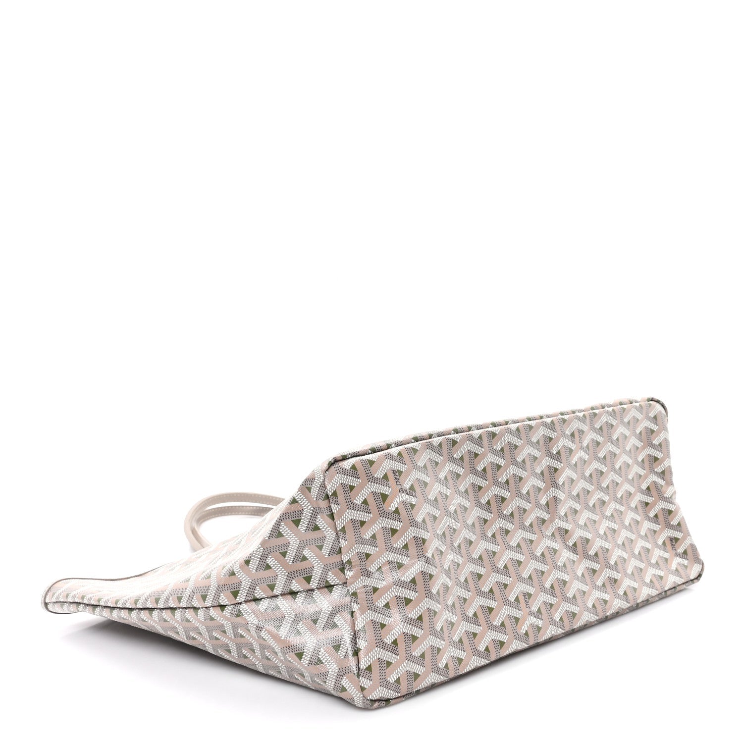 Goyard Goyardine Saint Louis Claire Voie PM Grege Khaki 5 of 12