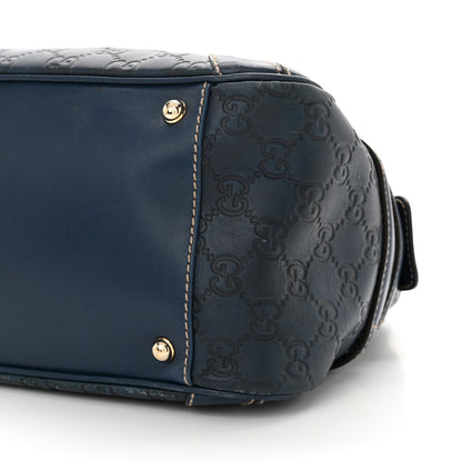 Gucci Guccissima Large Wave Boston Blue 10 of 17