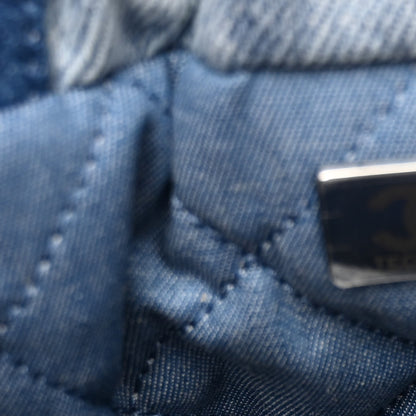 Chanel Denim Quilted Chanel 22 Backpack Blue 7 of 10
