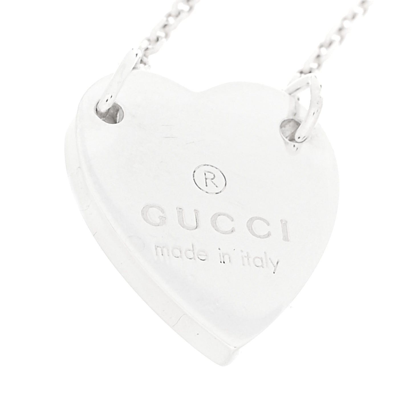 Sterling Silver Trademark Heart Bracelet