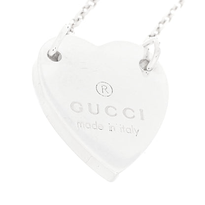 Gucci Sterling Silver Trademark Heart Bracelet 3 of 4
