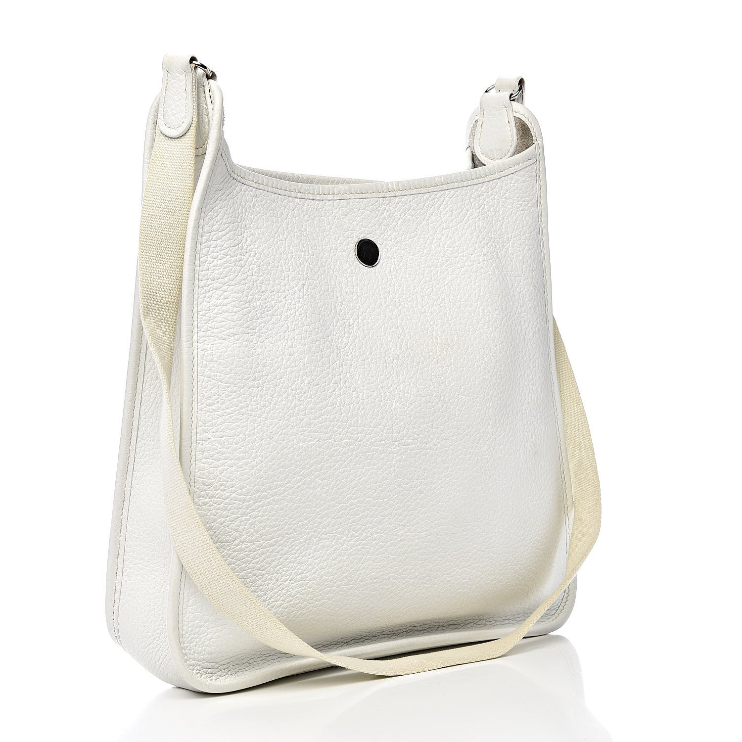 Hermes Taurillon Clemence Vespa PM White 3 of 13