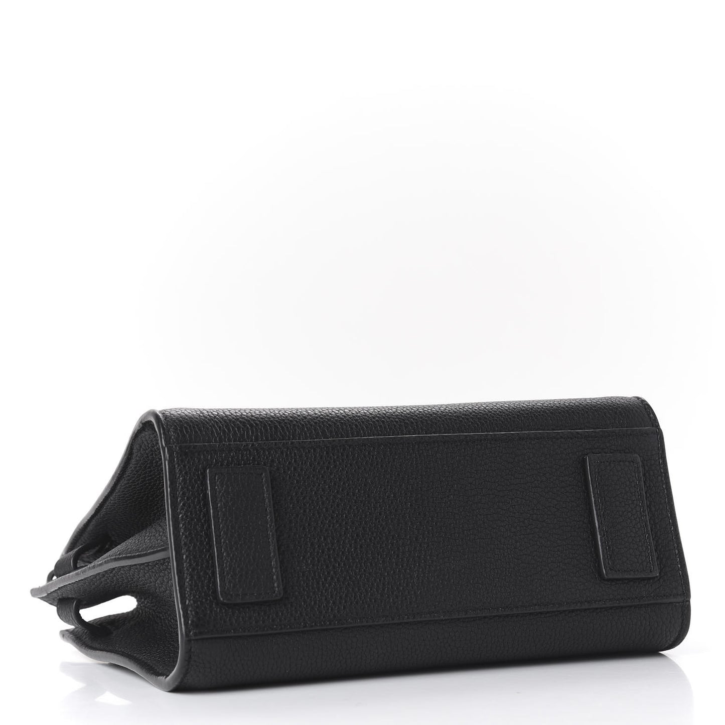 Grained Calfskin Nano Sac De Jour Souple Black