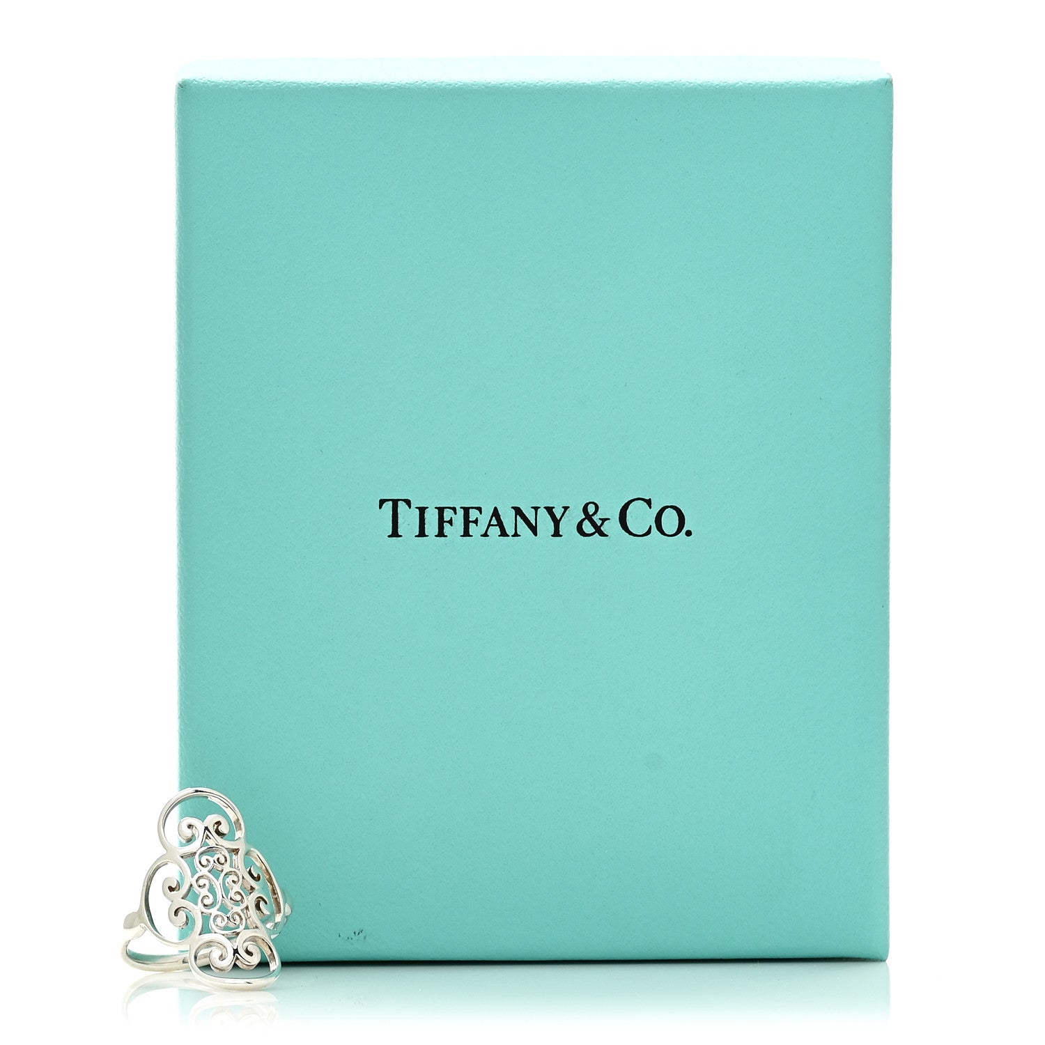 Tiffany Sterling Silver Paloma Picasso Venezia Goldoni Quadruplo Ring 52 6 5 of 5