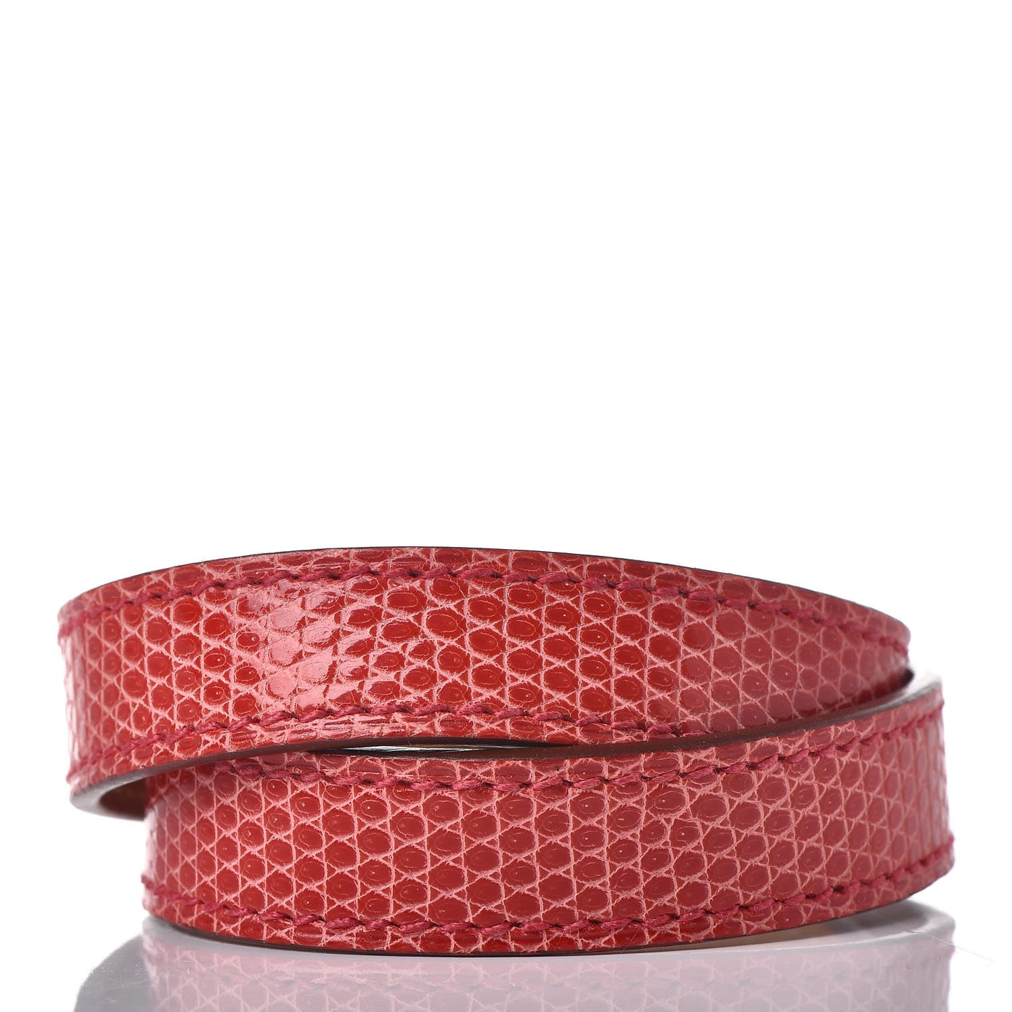 Lizard Kelly Double Tour Bracelet XS Bougainvillea