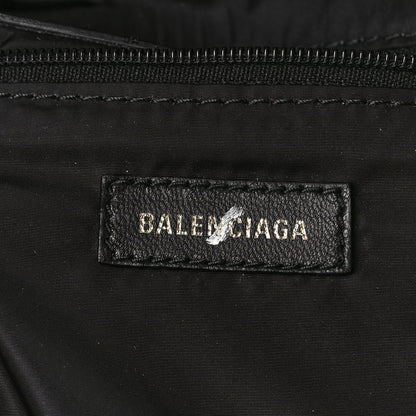 Balenciaga Sport Nylon Logo Embroidered S Wheel Backpack Fuchsia Black 6 of 8