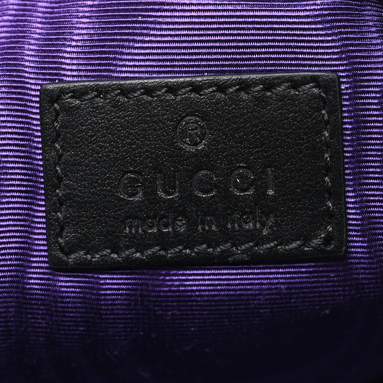 Gucci Nylon Calfskin Enamel GG Matelasse Beauty Case Black 6 of 10