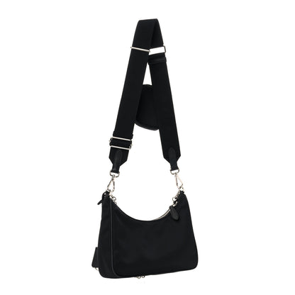 Prada Nylon Re-Edition 2005 Shoulder Bag Black 2 of 9