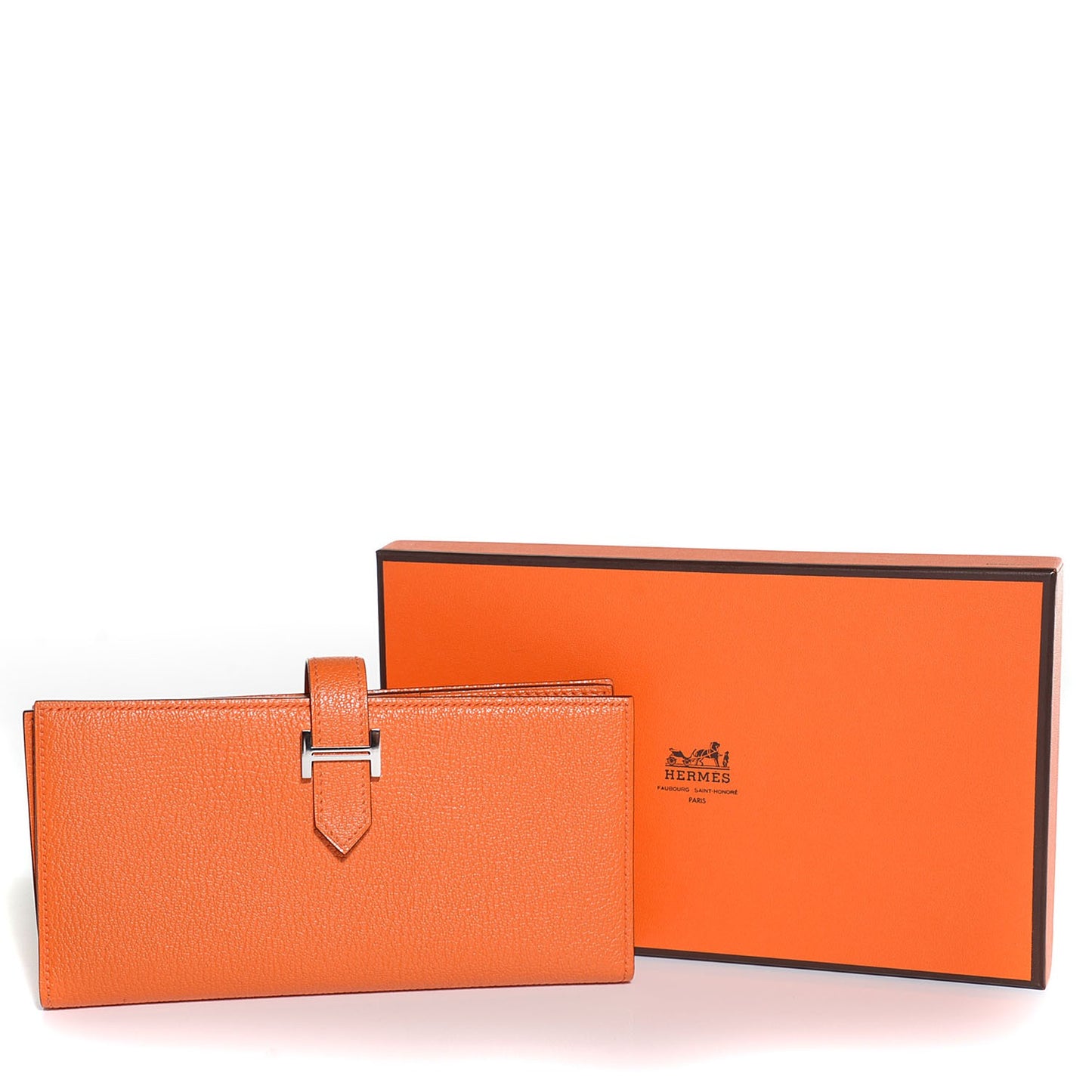 Chevre Mysore Bearn Wallet Orange