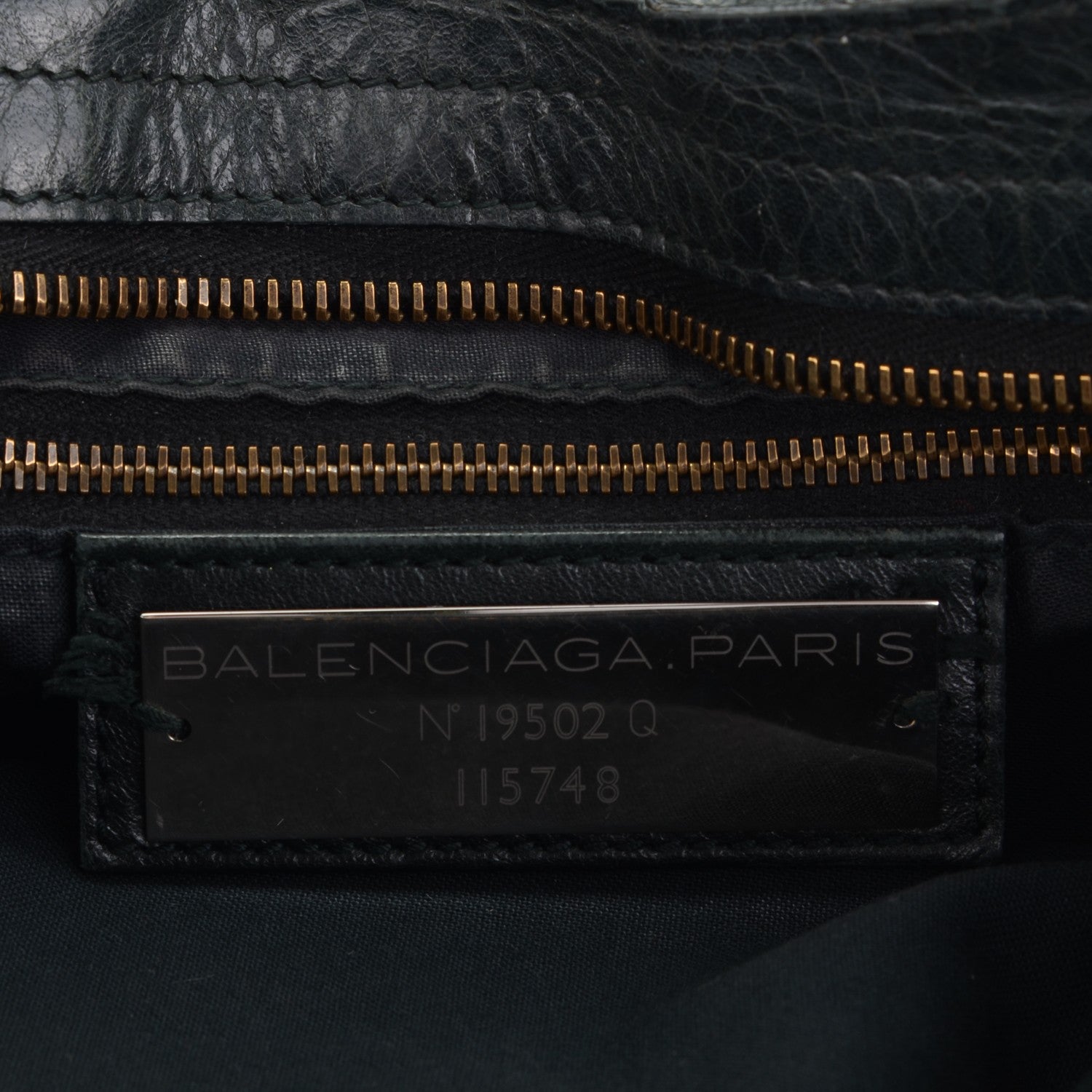 Balenciaga Agneau Classic Hardware City Black 6 of 9