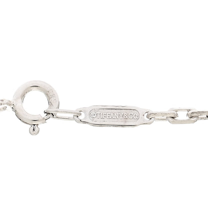 Tiffany Sterling Silver Love Block Pendant Necklace 4 of 5