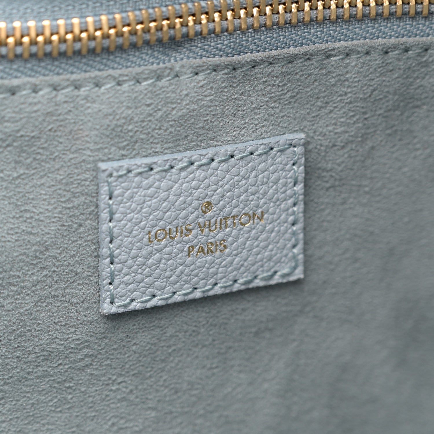 Louis Vuitton Empreinte Monogram Giant Neverfull MM Blue Hour 7 of 12