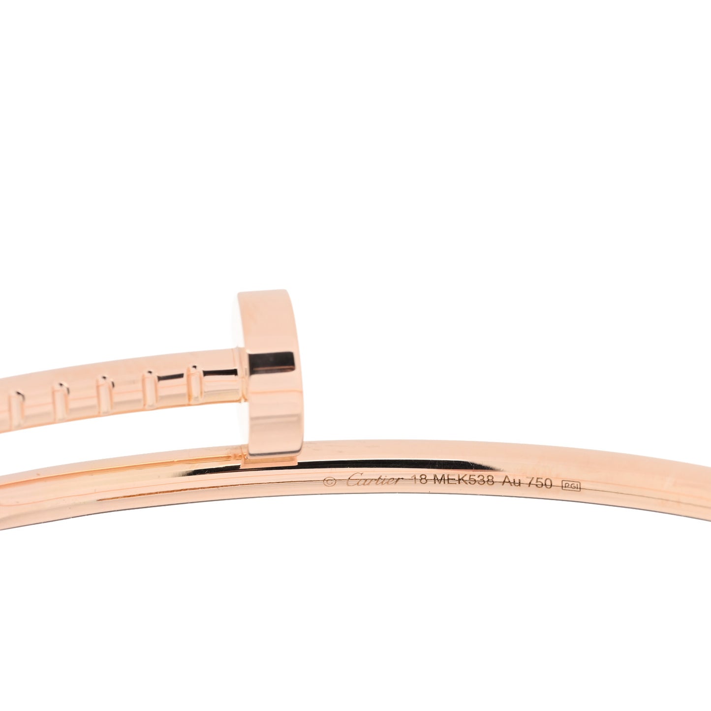18K Pink Gold Small Juste Un Clou Bracelet 18
