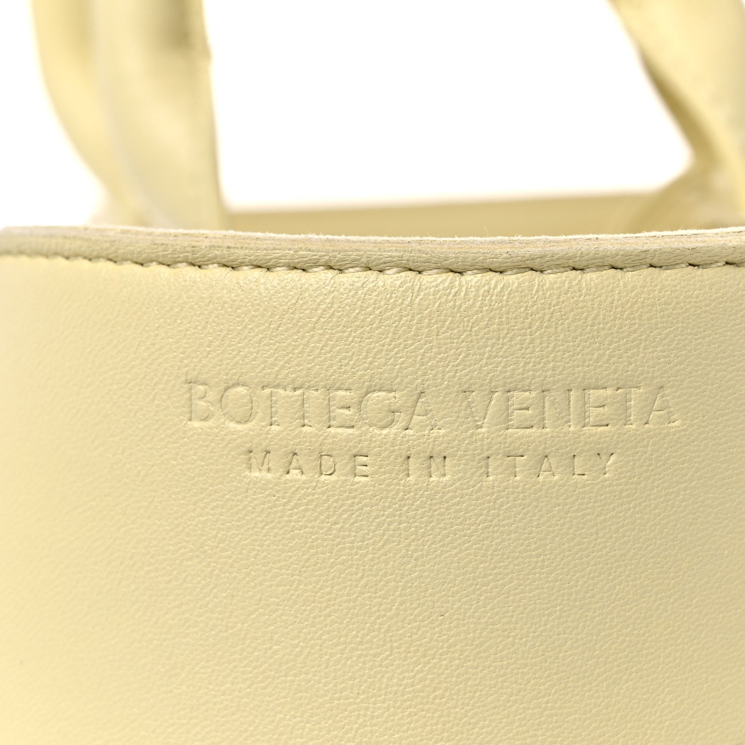 Bottega Veneta Grained Calfskin Intrecciato Small Arco Tote Ice Cream 8 of 14