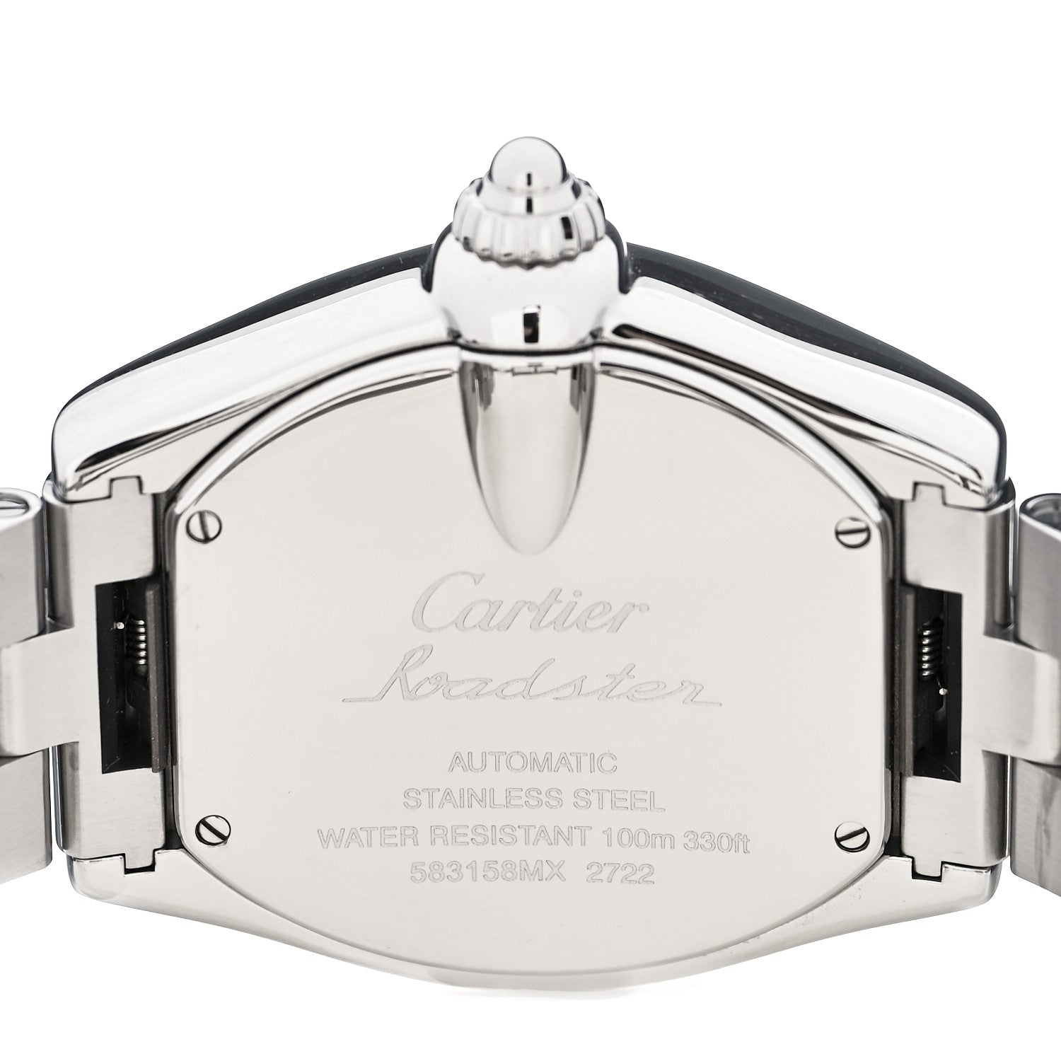 Cartier Stainless Steel 42mm Roadster GMT Automatic Watch 3 of 3