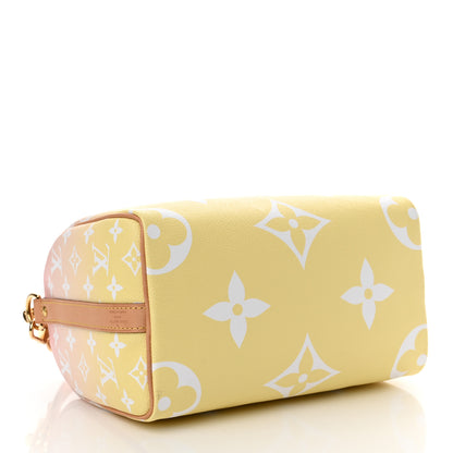 Louis Vuitton Monogram Giant By The Pool Speedy Bandouliere 25 Light Pink 4 of 9