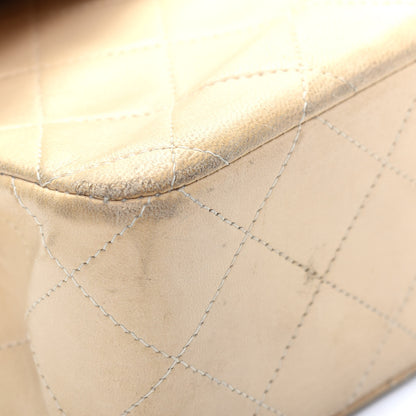 Chanel Lambskin Quilted Small Double Flap Beige 21 of 29