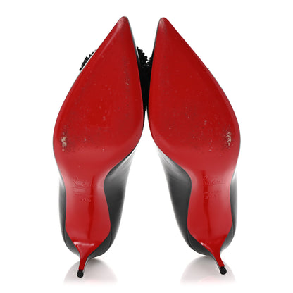 Christian Louboutin Shiny Nappa Konstantina 70 Pumps 37.5 Black 6 of 9