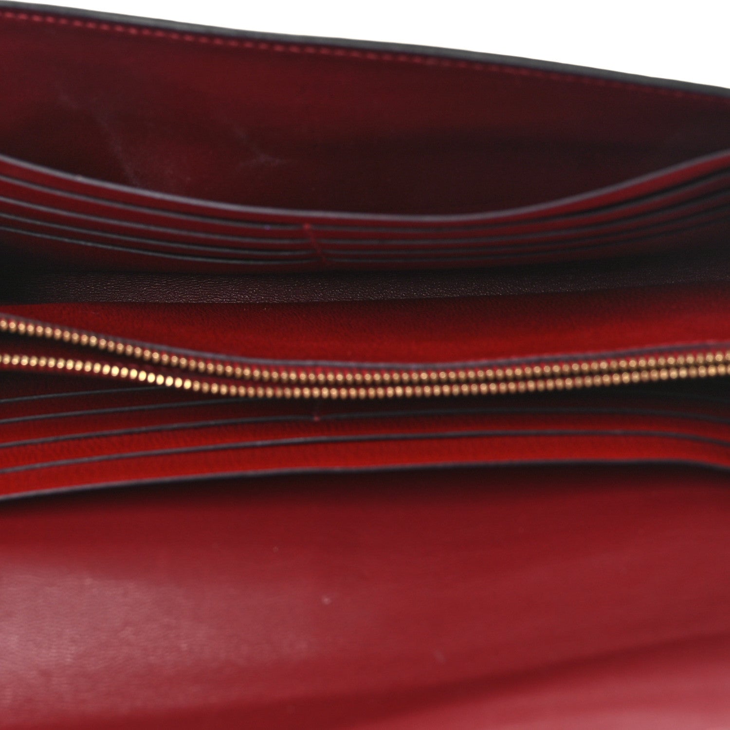 Hermes Shiny Alligator Constance Long Wallet Rouge Vif 5 of 10