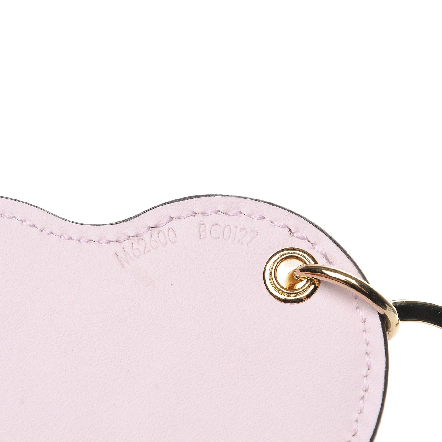 Vernis Degrade Heart Bag Charm Pink