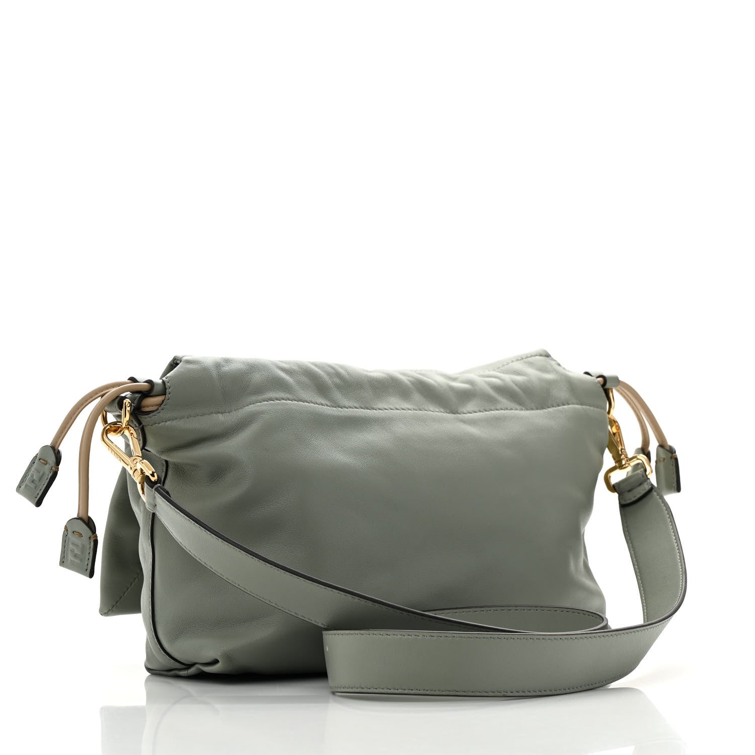 Fendi Nappa Medium Mamma Baguette Matcha Green 3 of 10